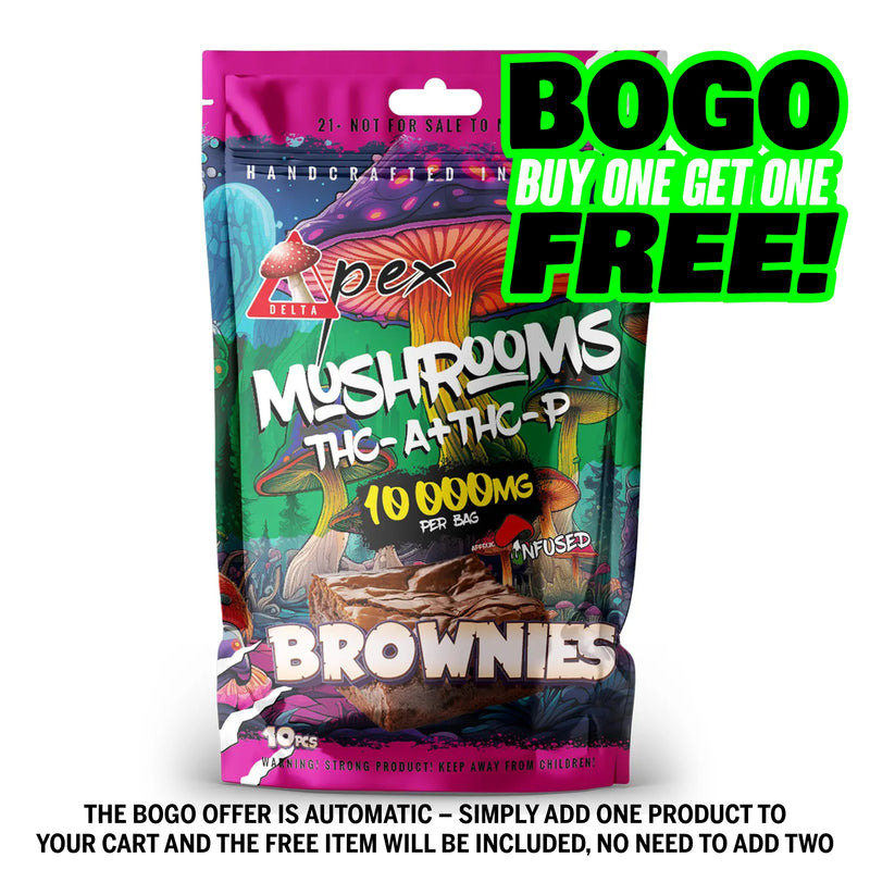 Brownie Mushroom THC-A + THC-P 10,000mg