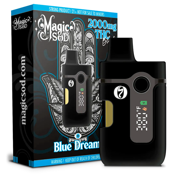 MAGICSOD Blue Dream 2000mg THC Blend Disposable vape - Sativa-dominant
