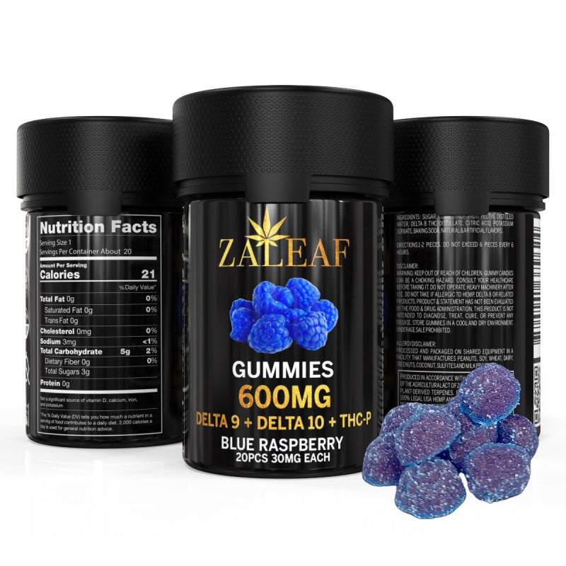 Gummies Exotic Blend Blue Raspberry