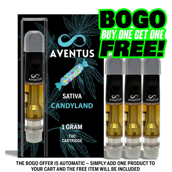 THC CANDYLAND Full Spectrum 510 Thread Vape Cartridge 1000mg 1 gram