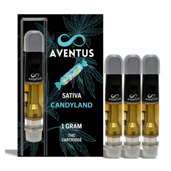 THC CANDYLAND Full Spectrum 510 Thread Vape Cartridge 1000mg 1 gram