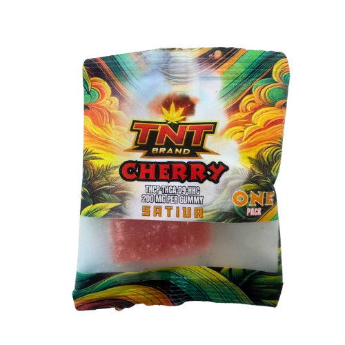 TNT Brand THCP THCA 200mg One Pack Gummy