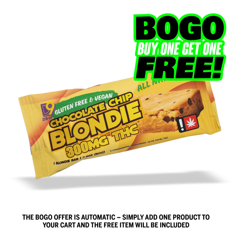 Chocolate Chip Blondie Bar 300mg