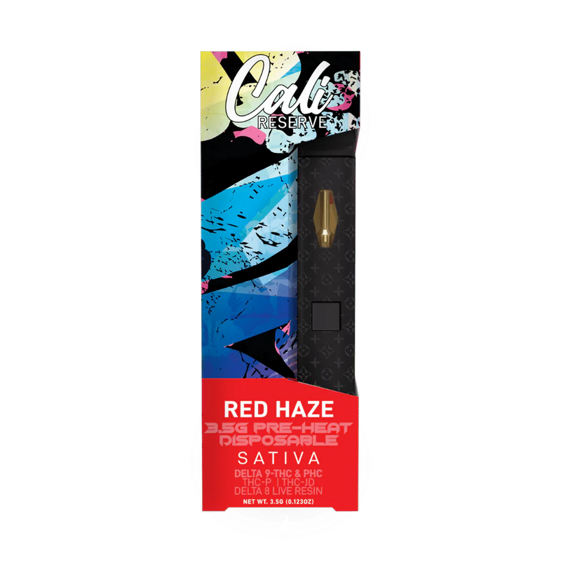 Cali Reserve - Pre-Heat Disposable 3.5G Red Haze Sativa