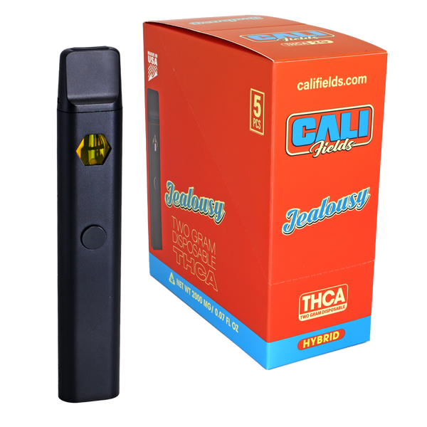 Cali Fields 2 Gram THC-A Disposable Vape Jealousy (Hybrid)