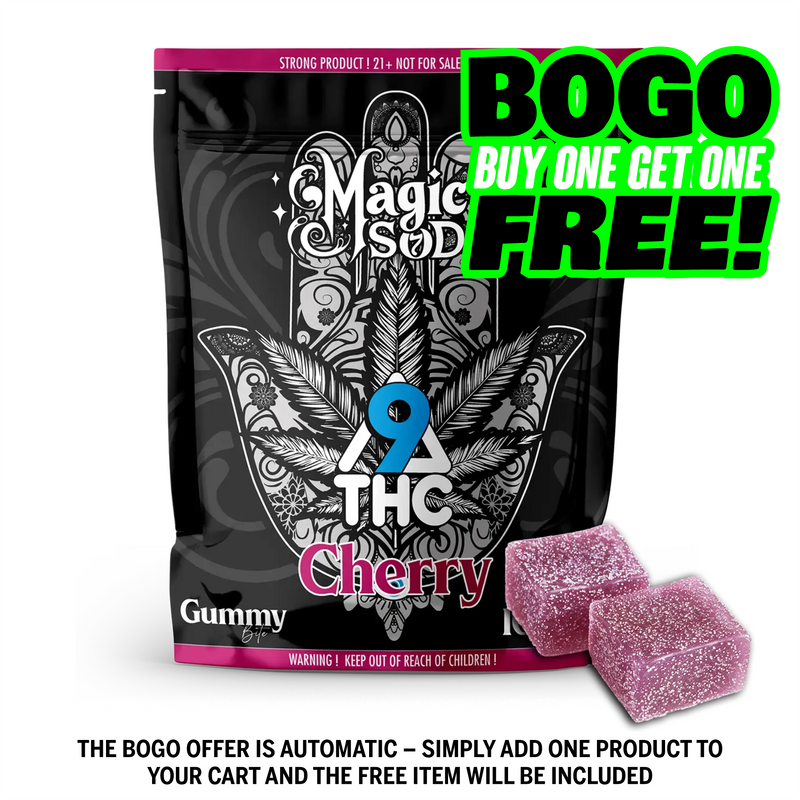 MAGICSOD D9 THC Cherry Gummies (5pcs)