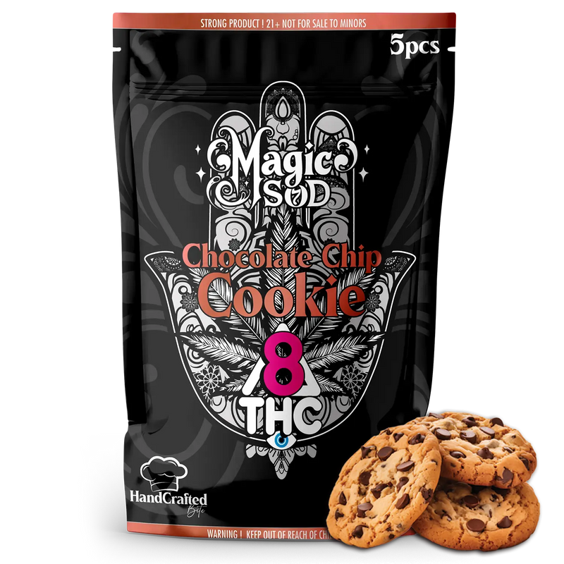 MAGICSOD Chocolate Chip Cookie Delta 8 THC 1000mg