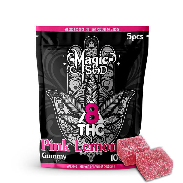 MAGICSOD D8 THC Pink Lemonade Gummies (5pcs)