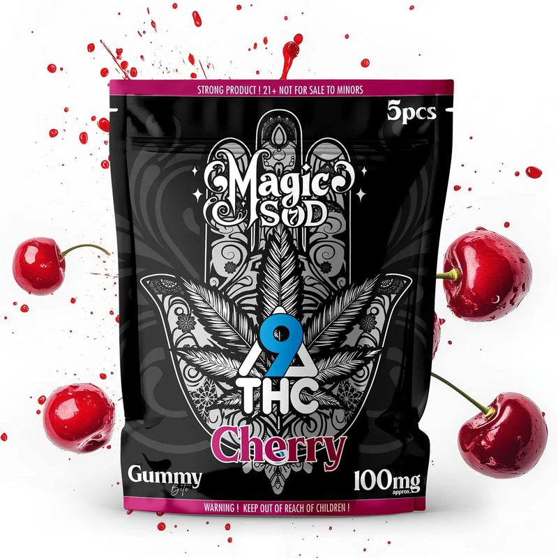 MAGICSOD D9 THC Cherry Gummies (5pcs)