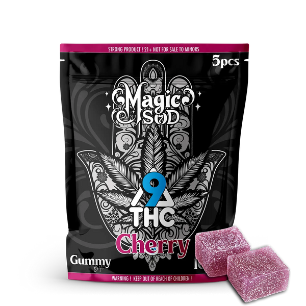 MAGICSOD D9 THC Cherry Gummies (5pcs)