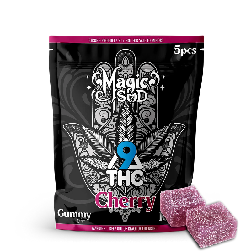 MAGICSOD D9 THC Cherry Gummies (5pcs)