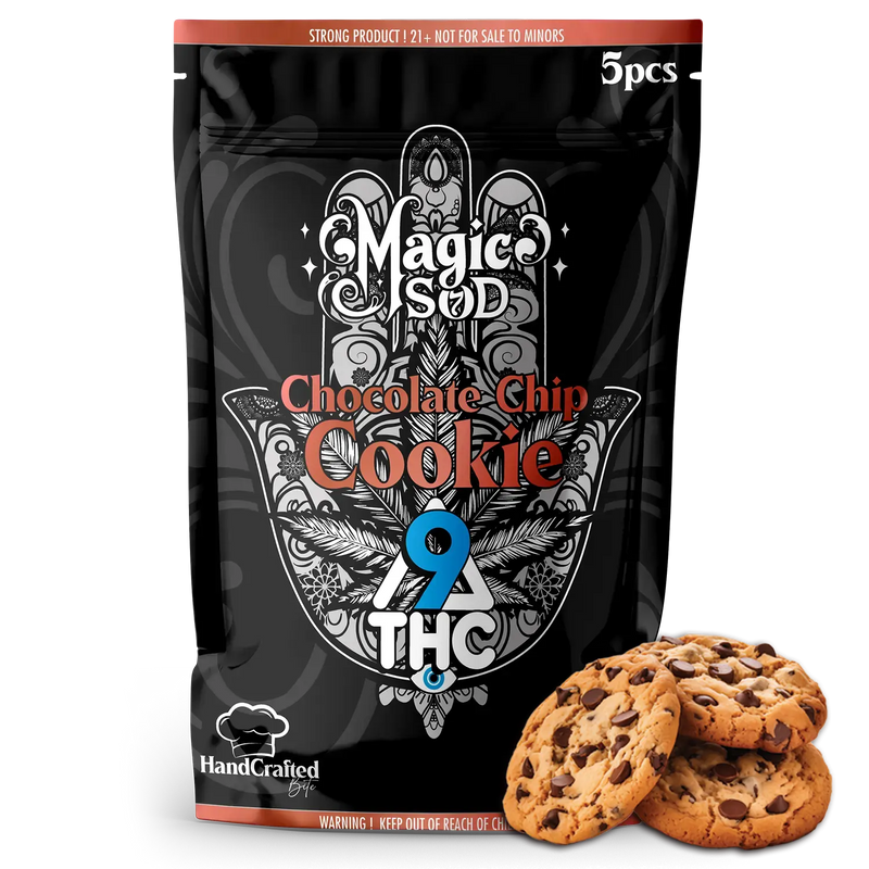 MAGICSOD Chocolate Chip Cookie Delta 9 THC 100mg