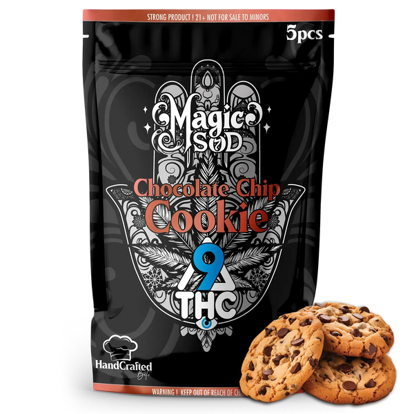 MAGICSOD Chocolate Chip Cookie Delta 9 THC 100mg