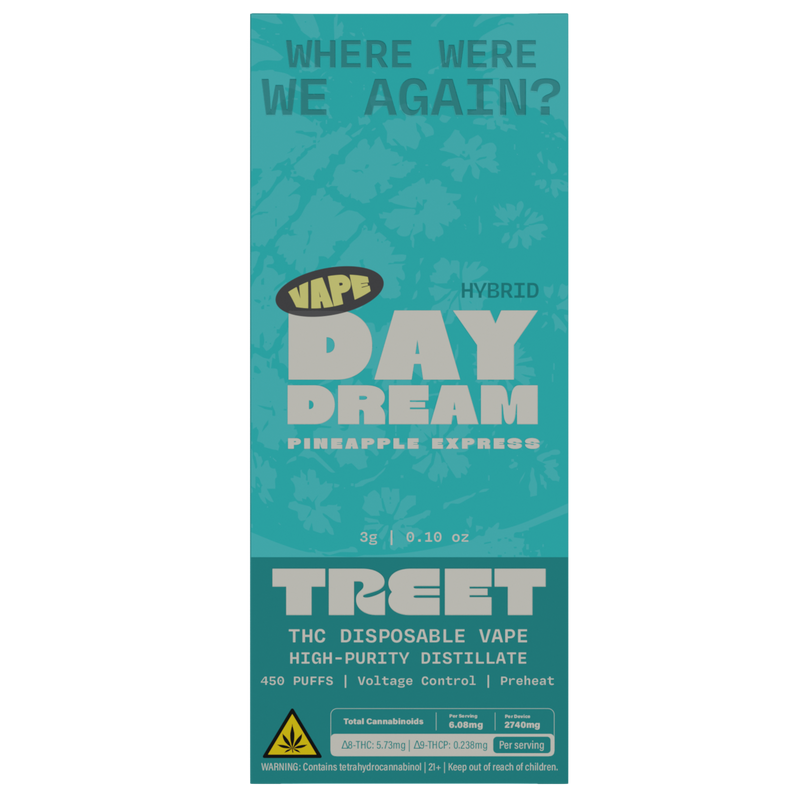 TREET 3G THC DISPOSABLE VAPE – VAY CAY GUAVA HAZE (SATIVA)