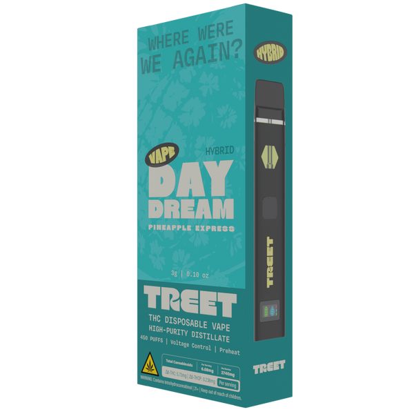 TREET 3G THC DISPOSABLE VAPE – VAY CAY GUAVA HAZE (SATIVA)