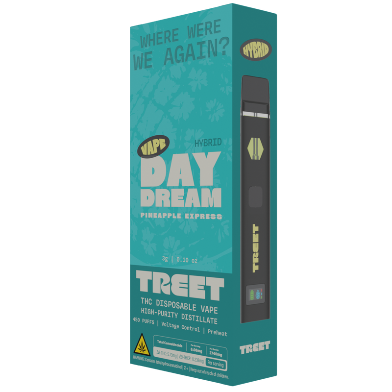 TREET 3G THC DISPOSABLE VAPE – VAY CAY GUAVA HAZE (SATIVA)