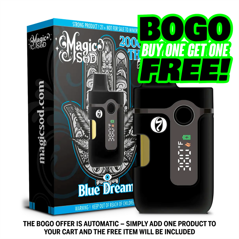 MAGICSOD Blue Dream 2000mg THC Blend Disposable vape - Sativa-dominant