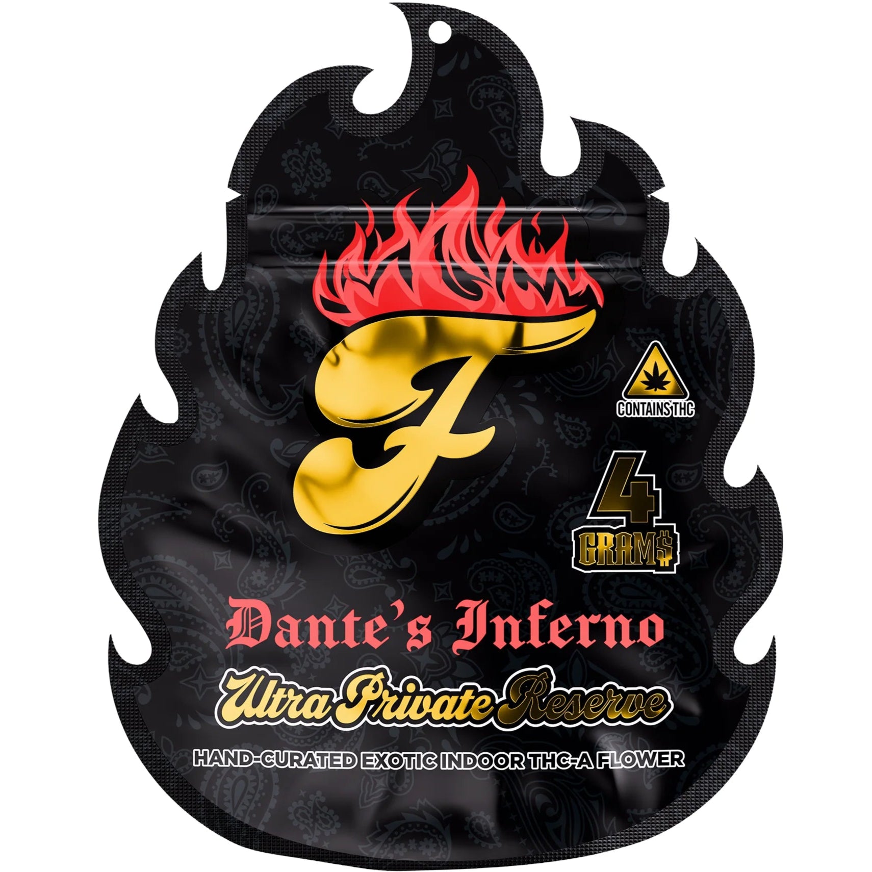 Fuego Dantes Inferno THC-A Flower - 4g (ULTRA PRIVATE RESERVE)