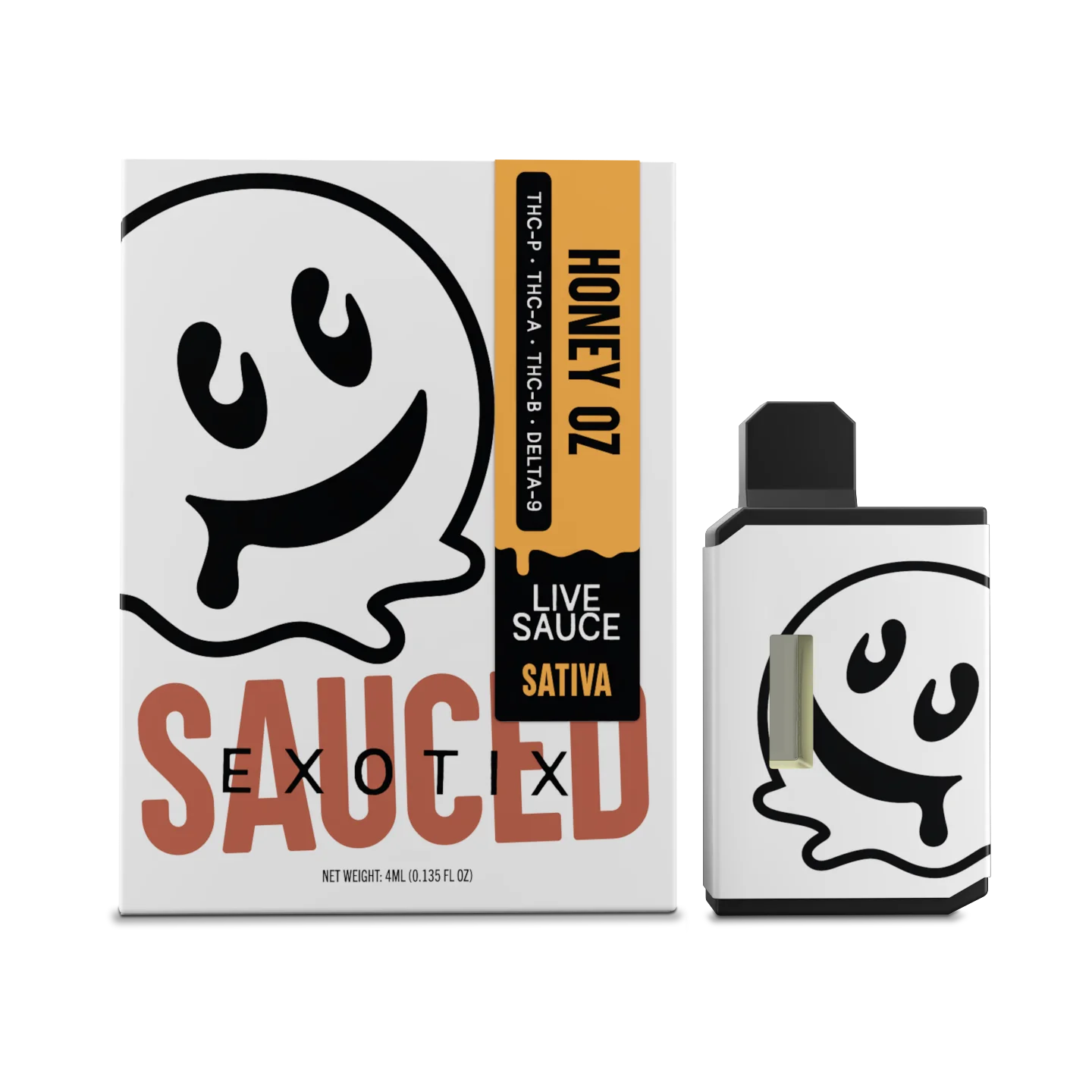 Honey Oz | Sauce Exotix 4G Disposable - Sativa