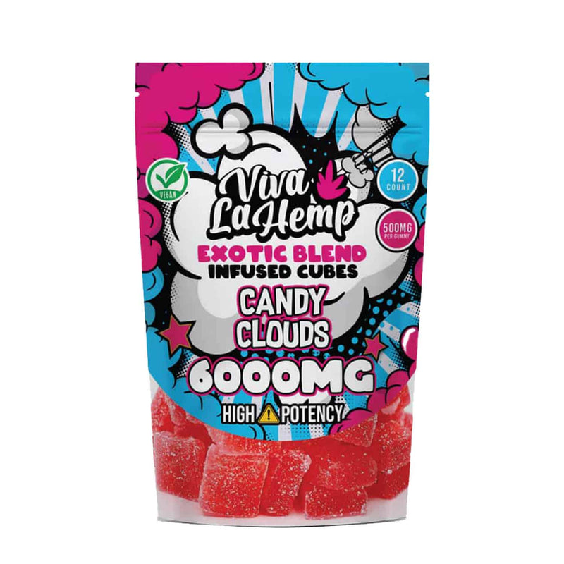 Exotic Blend Infused Cubes – 6000MG Candy Clouds