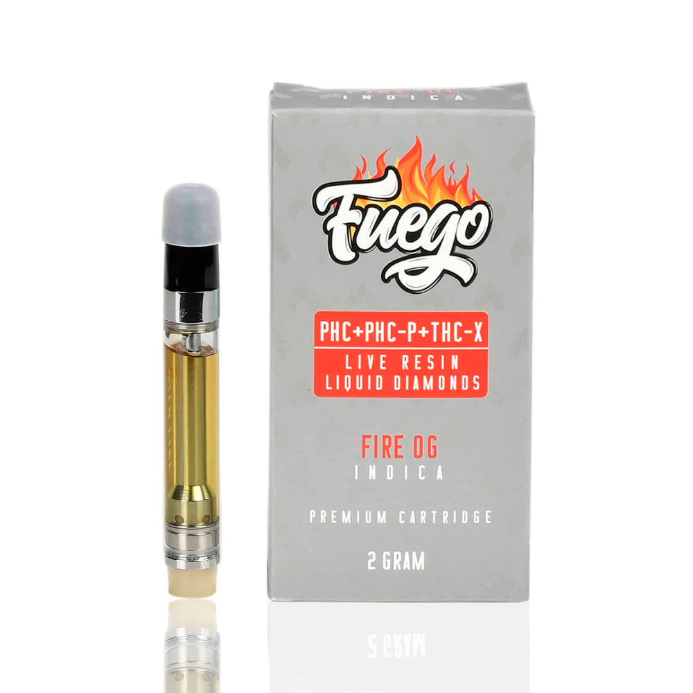 Fuego PHC + PHC-P + THC-X 2G Cartridge - Fire Og INDICA – Aventus8