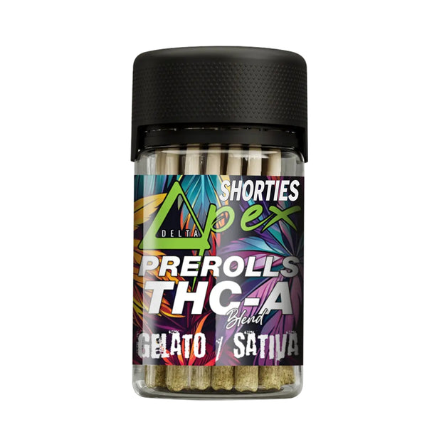 Pre-rolls THC-A Blend Gelato Sativa 10ct Jar - Sativa