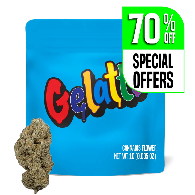 1g THC-A COOKIES GELATTI FLOWER HYBRID