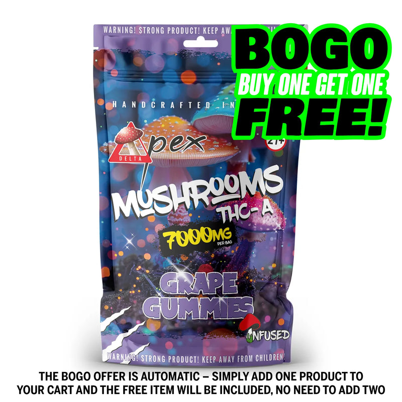 Grape Gummies Mushroom THC-A 7,000mg