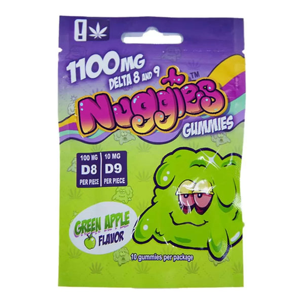 NUGGIES GUMMIES D8-D9 GREEN APPLE