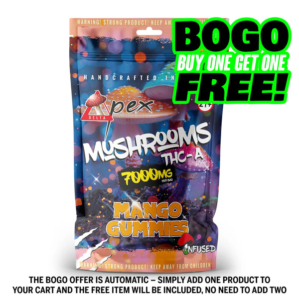 Mango Gummies Mushroom THC-A 7,000mg