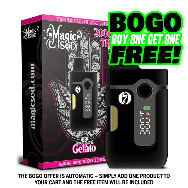 MAGICSOD Gelato 2000mg THC Blend Disposable vape - Hybrid