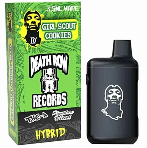 Death Row Records Signature Blend THC-A 3.5ml Disposable Vape - Grand Daddy Purple (Indica)