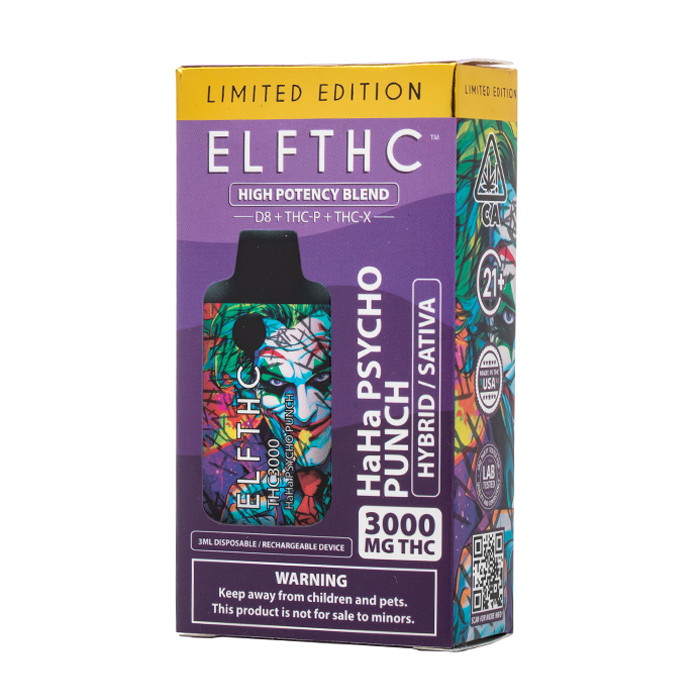 ELF THC THC3000 Disposable Vape Bars 3G