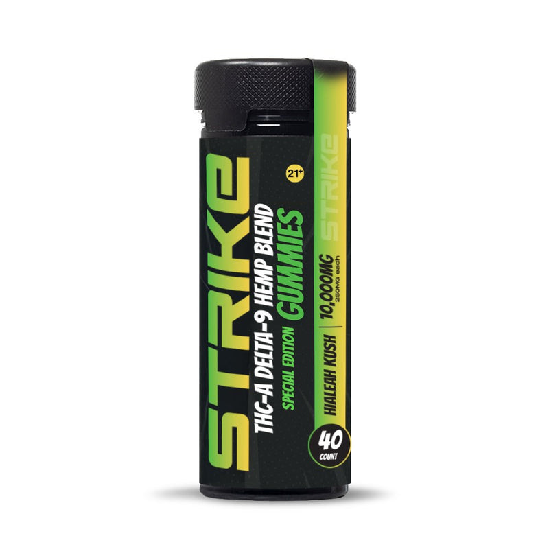 STRIKE THC-A/D9 BLEND 10000MG 40CTS GUMMIES