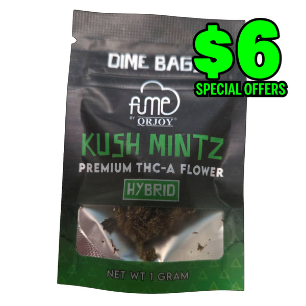 Fume Kush Mintz – 1g Premium THCA Hybrid Flower
