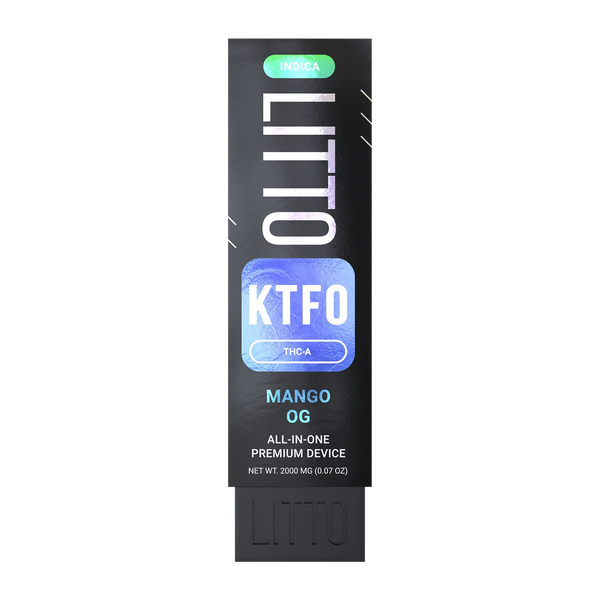 LITTO All in One Device KTFO Indica THCA Mango OG  2G