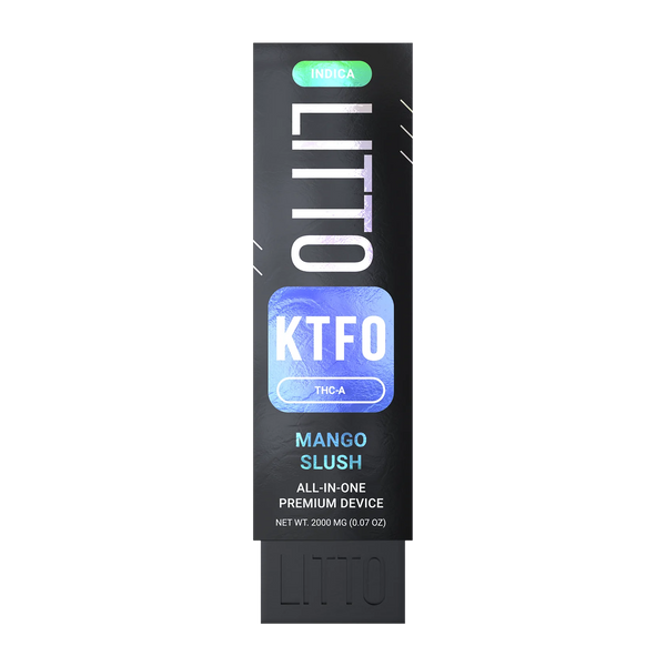 LITTO All in One Device KTFO Indica THCA Mango Slush  2G