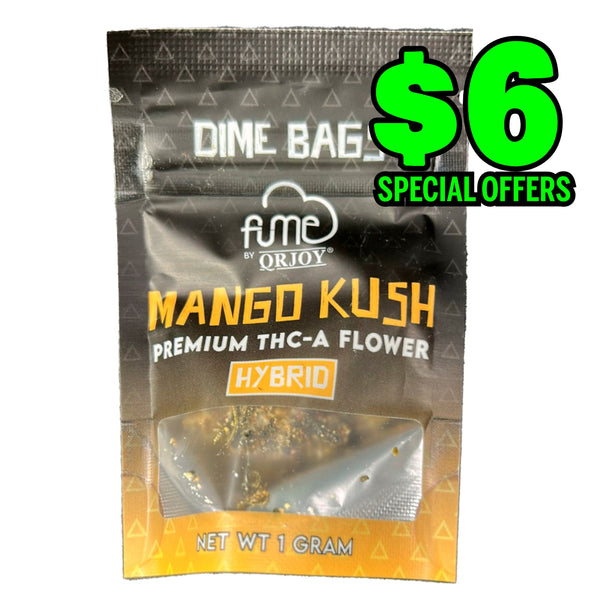 Fume Mango Kush – 1g Premium THCA Hybrid Flower
