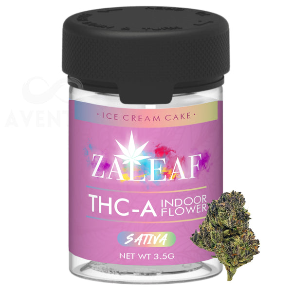 ZALEAF THC-A INFUSED FLOWER 3.5G ICE CREAM CAKE (SATIVA)