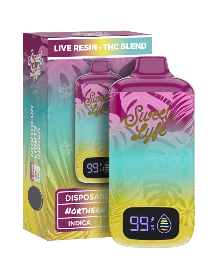 7.5ML Disposable - Live Resin • THC Blend - Northern Lights - Indica