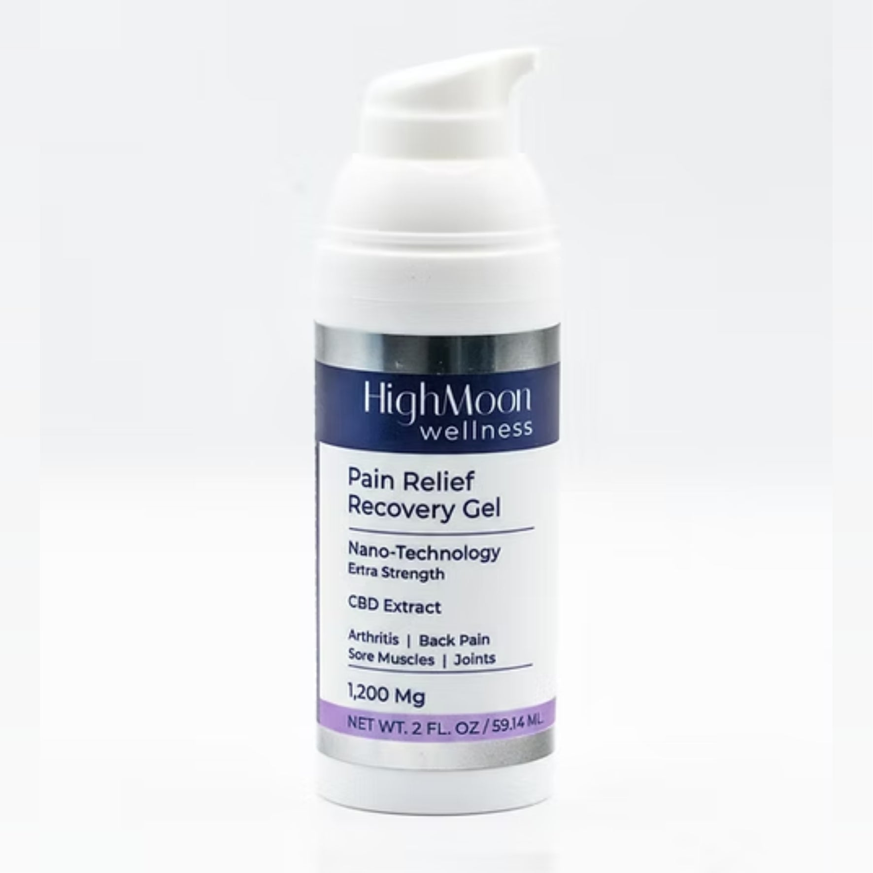 Pain Relief Recovery Lotion + Nano CBD + Menthol + Camphor