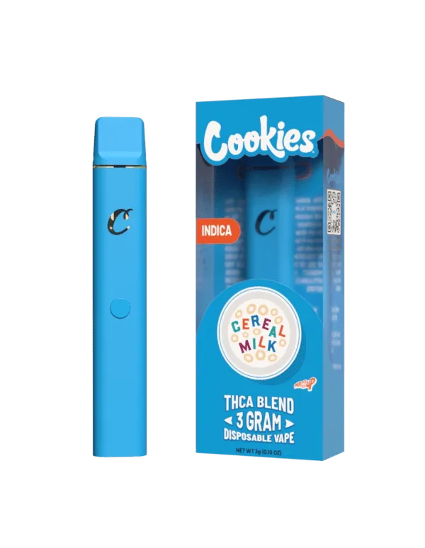 Cookies THC-A Blend Disposable vape 3G Cereal Milk Indica