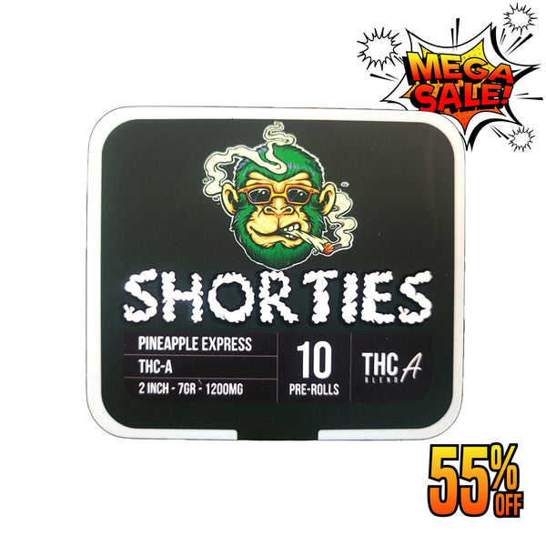 THC-A Blend  Shorties Pre-Rolls Pineapple Express