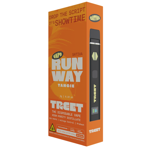 TREET 3G THC DISPOSABLE VAPE - RUNAWAY TANGIE SATIVA