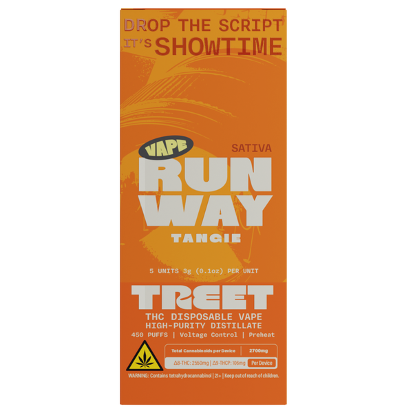 TREET 3G THC DISPOSABLE VAPE - RUNAWAY TANGIE SATIVA