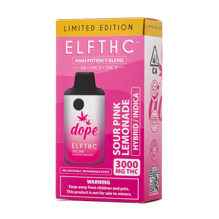 ELF THC THC3000 Disposable Vape Bars 3G