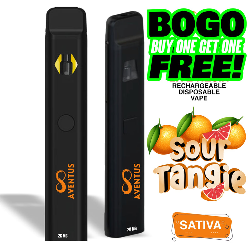 Disposable Vape Delta 9 Sour Tangie Sativa