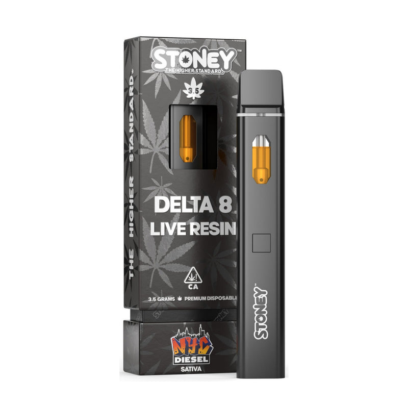 STONEY 3500MG DELTA 8 LIVE RESIN DISPOSABLES 1 ct