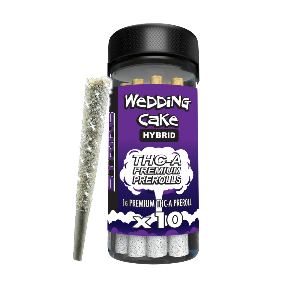 STRIKE 10CT JAR 1G THC-A PREMIUM PRE ROLL