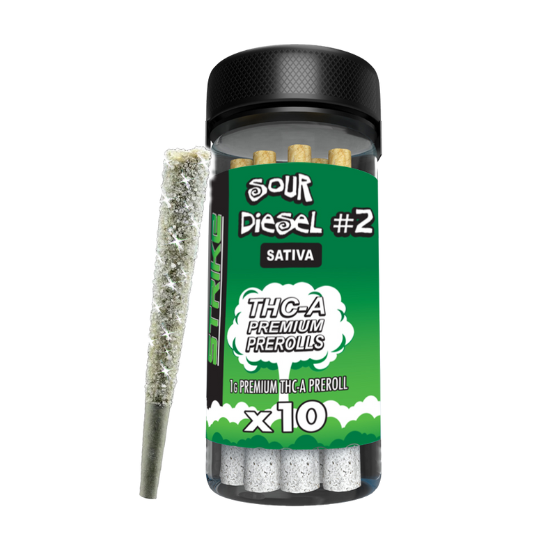 STRIKE 10CT JAR 1G THC-A PREMIUM PRE ROLL